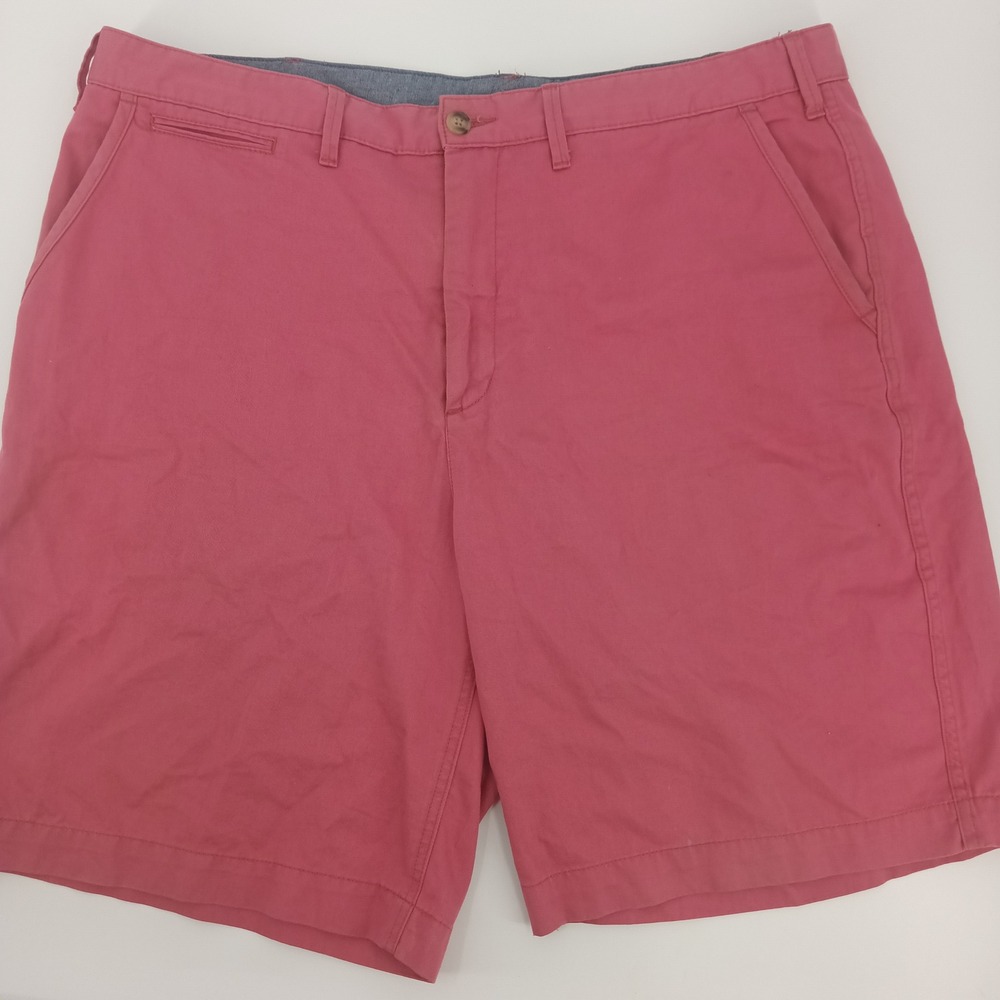 Polo Ralph Lauren Mens Relaxed Fit Chino Shorts Logo Pink salmon Sz 40 actual 41